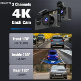 4K UHD Dash Camera for Cars with Free 32GB SD Card